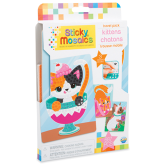 Sticky Mosaics Travel Pack Kittens